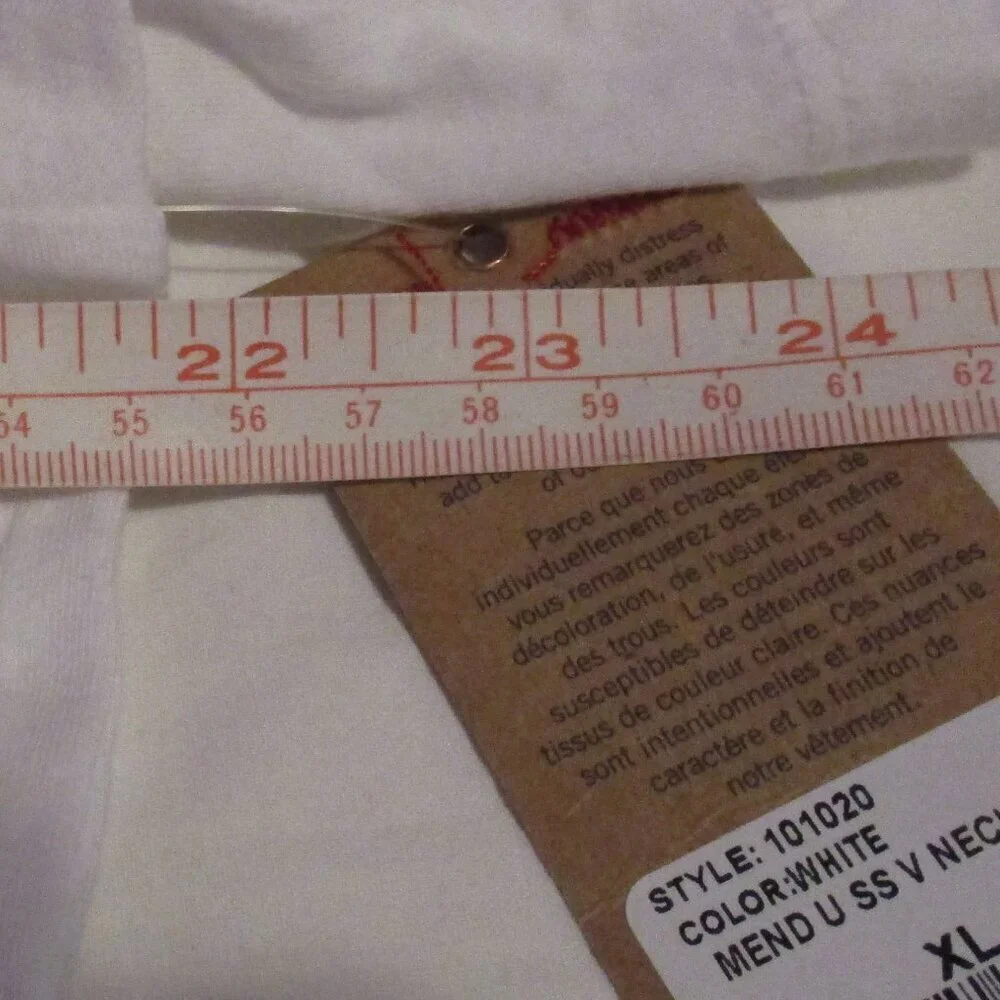 True Religion Mend U Short Sleeve Tee White